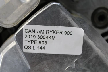 Silnik engine atv can-am ryker 900 2019 3004km type 903