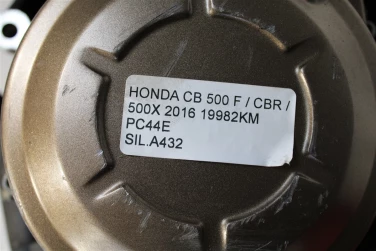 Silnik engine honda cb 500 f / cbr / 500x 2016 19982km pc44e
