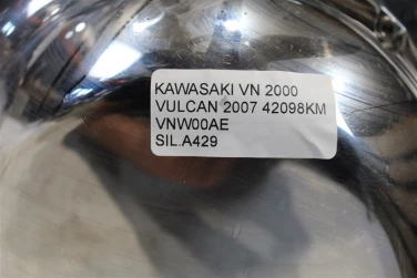 Silnik engine kawasaki vn 2000 vulcan 2007 42098km vnw00ae