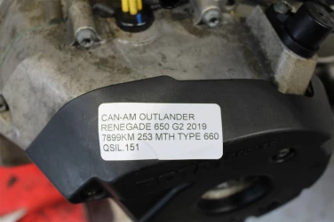 Silnik engine atv can-am outlander renegade 650 g2 2019 7899km 253mth type 660