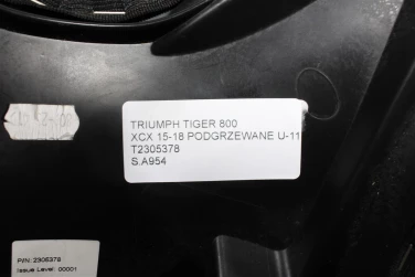 Siedzenie kanapa fotel triumph tiger 800 xcx 15-18 podgrzewane u-11 t2305378