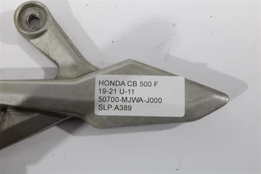 Set podnÓŻek lewy przÓd honda cb 500 f 19-21 u-11 50700-mjwa-j000
