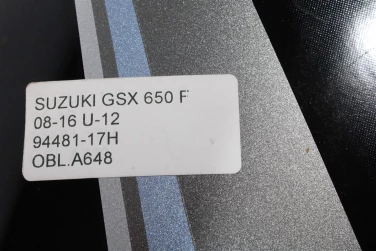 Owiewka bok boczna lewa suzuki gsx 650 f 08-16 u-12 94481-17h