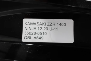 Owiewka bok boczna lewa kawasaki zzr 1400 ninja 12-20 u-11 55028-0510