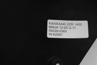 Plastik wypeŁnienie owiewka kawasaki zzr 1400 ninja 12-20 u-11 55028-0383