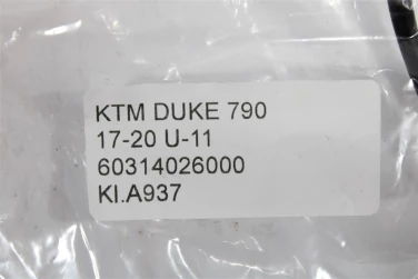 Kierunek kierunkowskaz ktm duke 790 17-20 u-11 60314026000