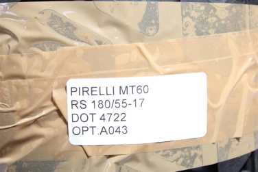 Opona tylna tyŁ pirelli mt60 rs 180/55-17 dot 4722