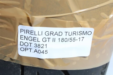 Opona tylna tyŁ pirelli grad turismo engel gt ii 180/55-17 dot 3821