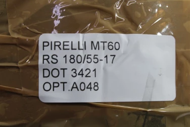 Opona tylna tyŁ pirelli mt60 rs 180/55-17 dot 3421