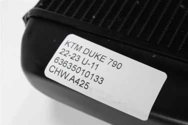ChŁodnica wody przÓd ktm duke 790 22-23 u-11 63635010133