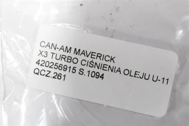 Czujnik can-am maverick x3 turbo ciŚnienia oleju u-11 420256915