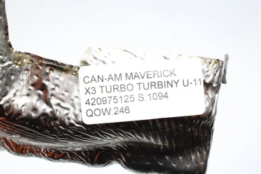 OsŁona tŁumika wydechu can-am maverick x3 turbo turbiny u-11 420975125