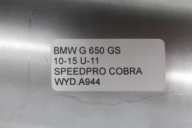 Wydech koŃcowy tŁumik bmw g 650 gs 10-15 u-11 speedpro cobra
