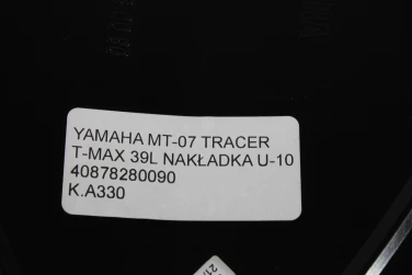 Kufer kufry tyŁ yamaha mt-07 tracer t-max 39l nakŁadka u-10 40878280090