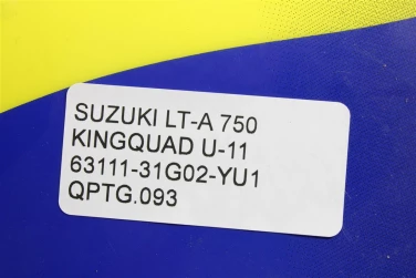 Plastik tyŁ owiewka suzuki lt-a 750 kingquad u-11 63111-31g02-yu1