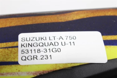 Plastik przÓd gril atrapa suzuki lt-a 750 kingquad u-11 53118-31g0