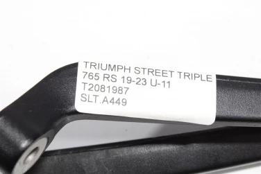 Set podnÓŻek lewy tyŁ triumph street triple 765 rs 19-23 u-11 t2081987