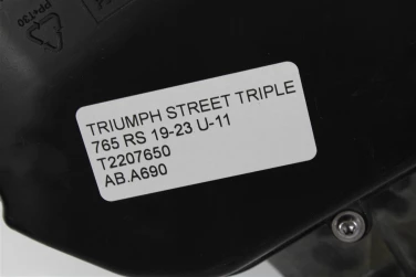 Air box filtr powietrza triumph street triple 765 rs 19-23 u-11 t2207650