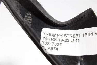 PŁug plastik owiewka triumph street triple 765 rs 19-23 u-11 t2317027