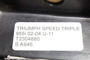 Siedzenie kanapa fotel triumph speed triple 955i 02-04 u-11 t2304880