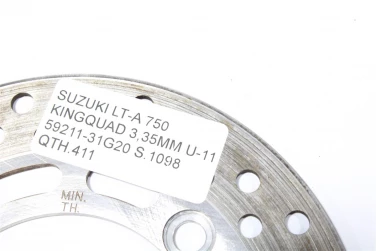 Tarcza hamulec suzuki lt-a 750 kingquad 3,56mm u-11 59211-31g20