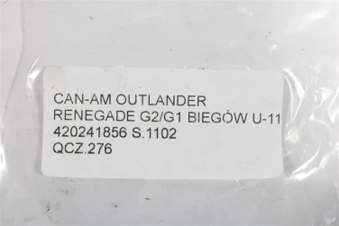 Czujnik can-am outlander renegade g2/g1 biegÓw u-11 420241856