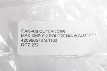 Czujnik can-am outlander max xmr g2 poŁoŻenia waŁu u-11 420966570