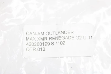 TrÓjzĄb sprzĘgŁo wariator can-am outlander max xmr renegade g2 u-11 420280199
