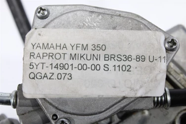 GaŹnik paliwo yamaha yfm 350 gaŹnik raport mikuni brs36-89 u-11 5yt-14901-00-00