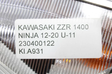Kierunek kierunkowskaz kawasaki zzr 1400 ninja 12-20 u-11 230400122