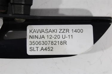 Set podnÓŻek lewy tyŁ kawasaki zzr 1400 ninja 12-20 u-11 35063078218r
