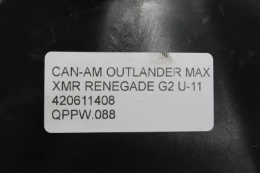 Pokrywa paska wew can-am outlander max xmr renegade g2 u-11 420611408