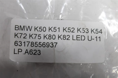 Lampa reflektor przÓd bmw k50 k51 k52 k53 k54 k72 k75 k80 k82 led u-11 63178556937
