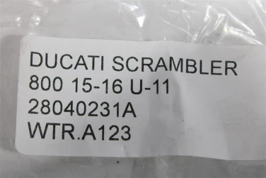 Wtrysk wtryskiwacz paliwa ducati scrambler 800 15-16 u-11 28040231a